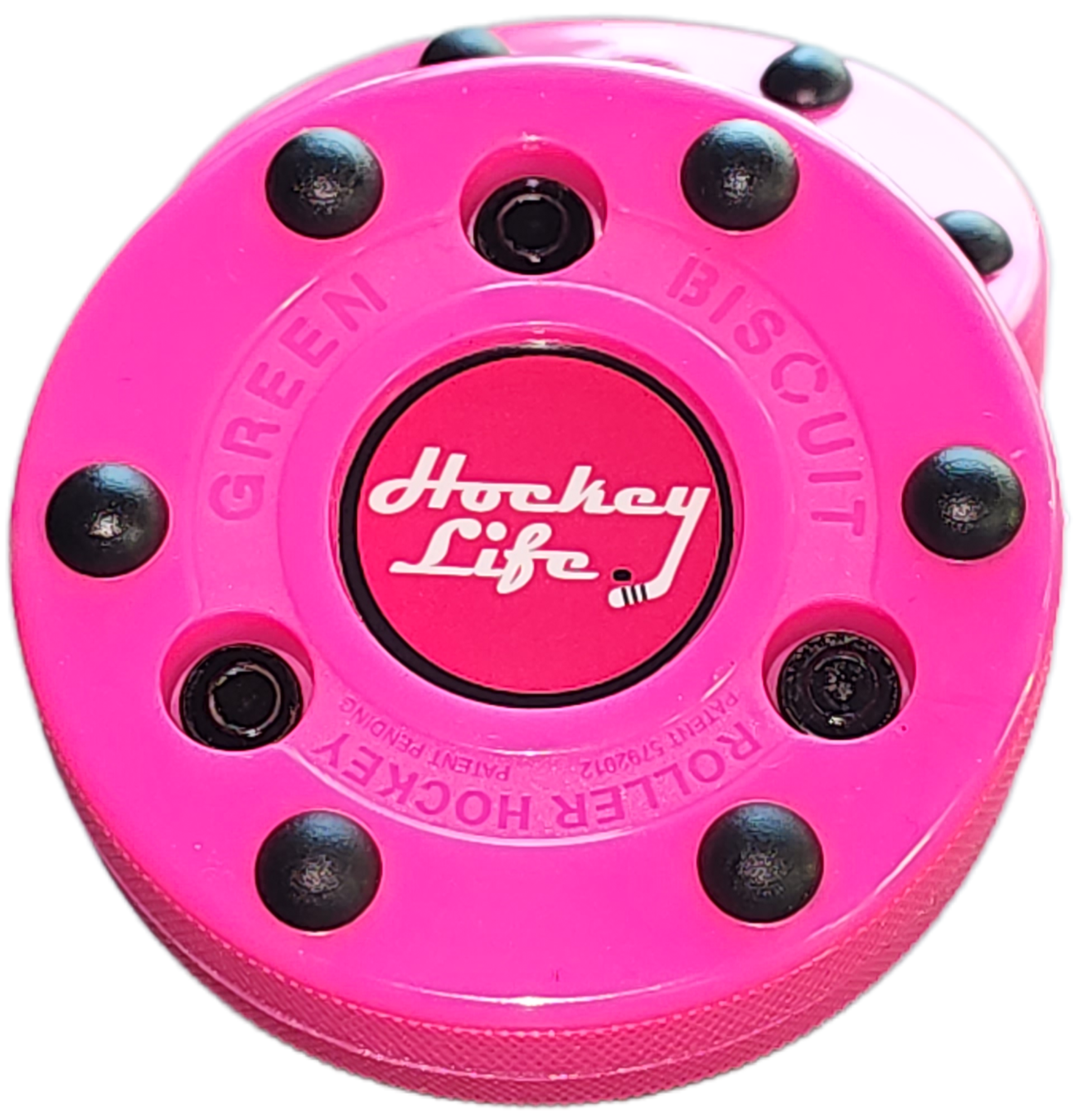 Hockey Life Green Biscuit Roller Puck